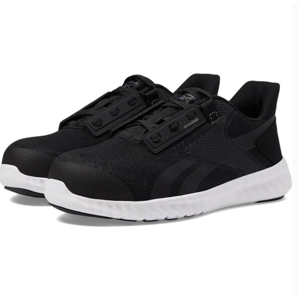NWT Reebok Work Sublite Legend Black Composite Toe Shoes Men's 5.5 Women's 7.5
